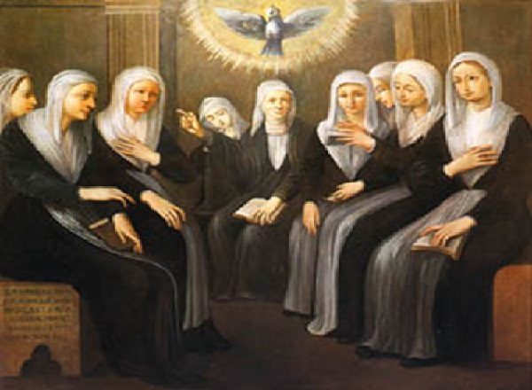 １５３５年聖ウルスラ修道会を創立